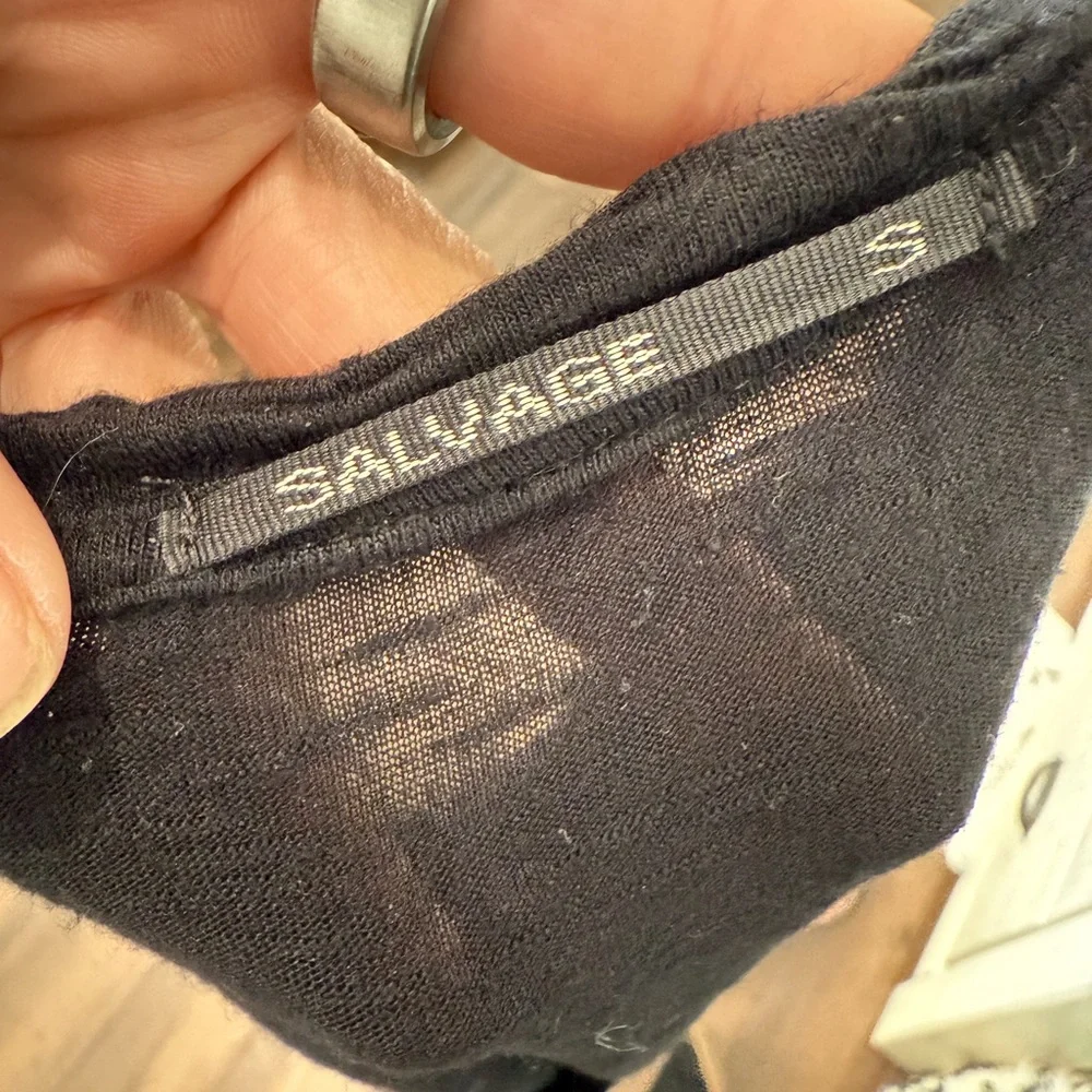 Salvage black / Charcoal Tee - Picture 5 of 5